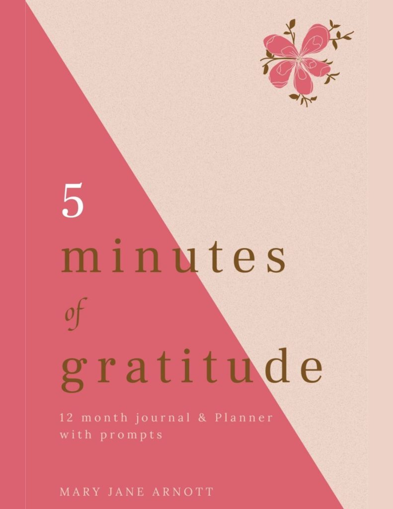 5 Minutes Of Gratitude Printable PDF - Pixie Publishing